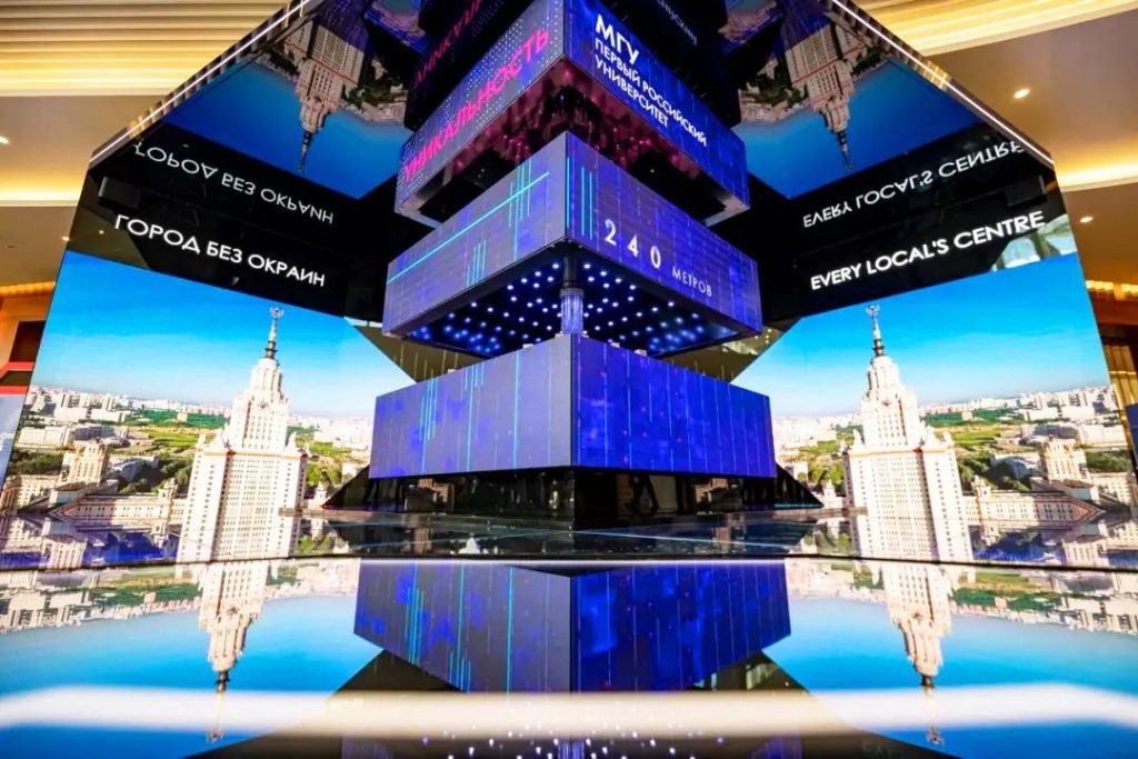 為企業(yè)品牌賦予高端科技形象的智慧展廳設(shè)計(jì)插圖 為企業(yè)品牌賦予高端科技形象的智慧展廳設(shè)計(jì)插圖