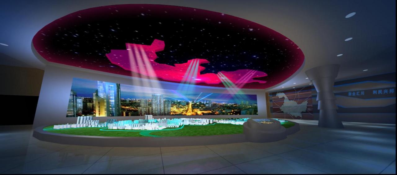 ?展廳設(shè)計中的電子投影沙盤是什么？插圖