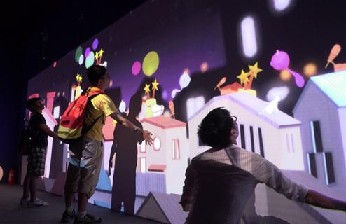 展廳設(shè)計中互動墻投影的優(yōu)勢插圖 展廳設(shè)計中互動墻投影的優(yōu)勢插圖