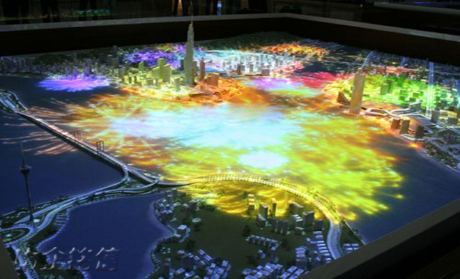 展廳博物館設計中?虛擬數字沙盤的應用領域插圖