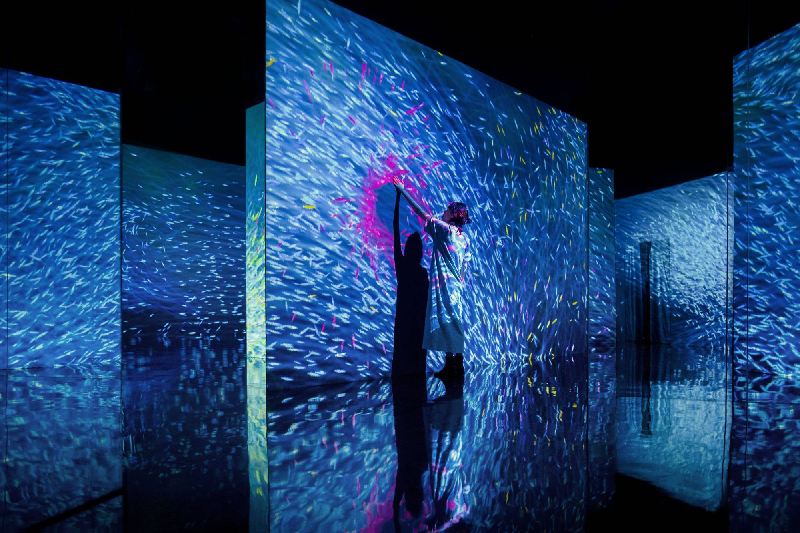 沉浸式互動投影技術(shù)應(yīng)用形式插圖 沉浸式互動投影技術(shù)應(yīng)用形式插圖