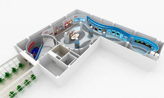 【企業(yè)展廳】展廳多媒體設(shè)計方案分析插圖