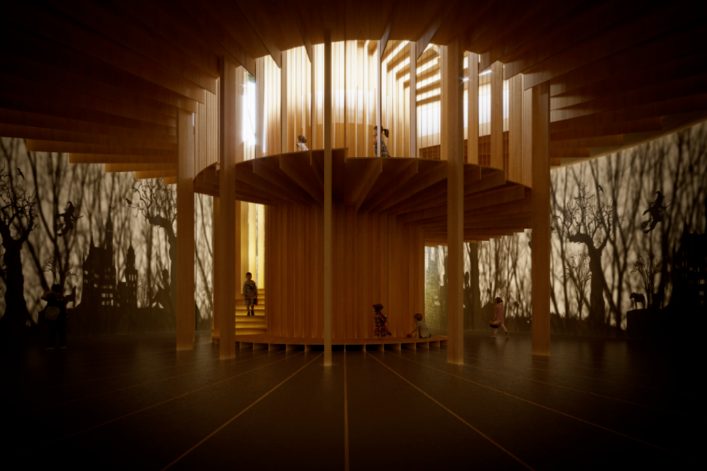 隈研吾設(shè)計安徒生博物館開幕,重新演繹丹麥童話插圖(17) 隈研吾設(shè)計安徒生博物館開幕,重新演繹丹麥童話插圖(17)