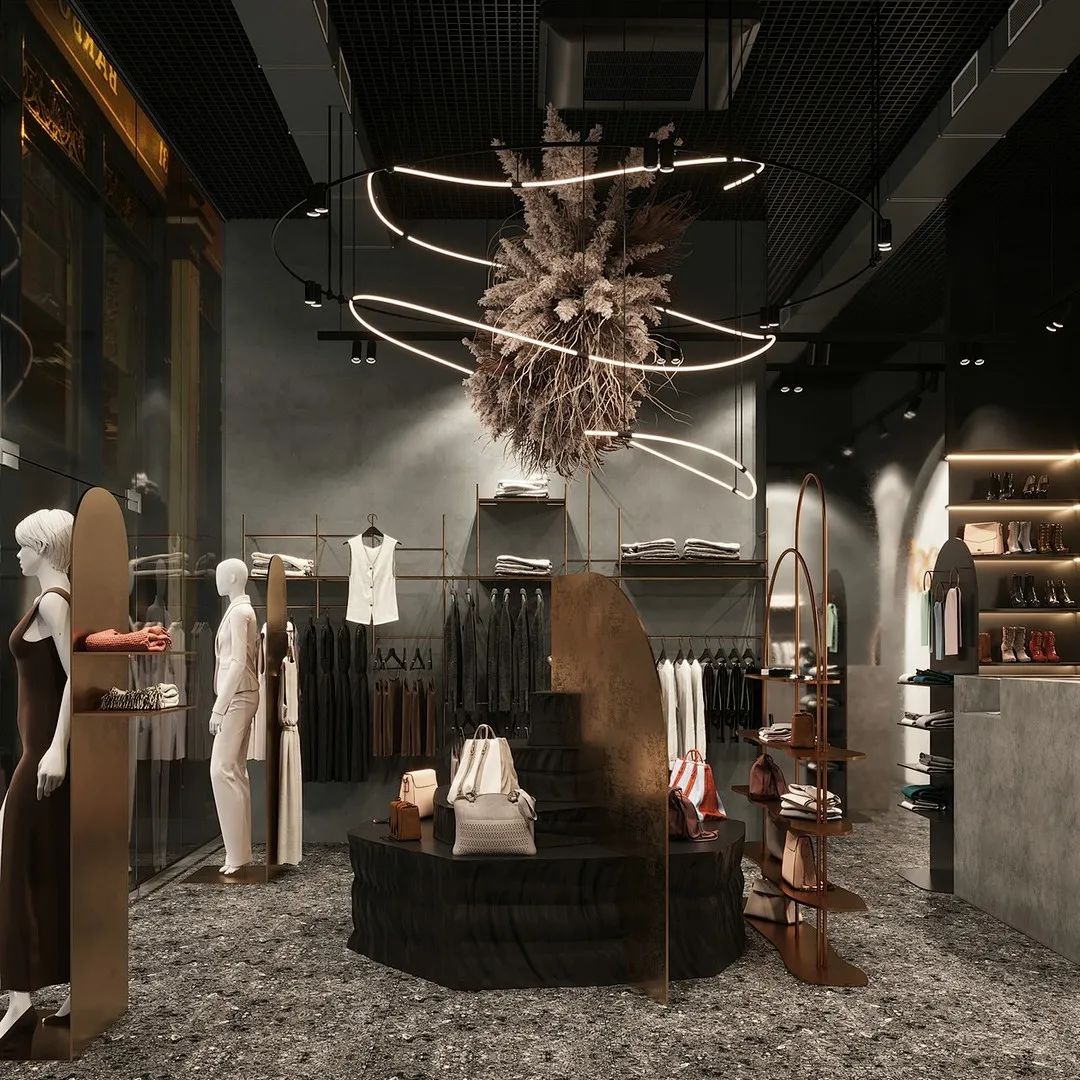 服裝展廳設(shè)計(jì)的核心要素是什么?插圖 圖片