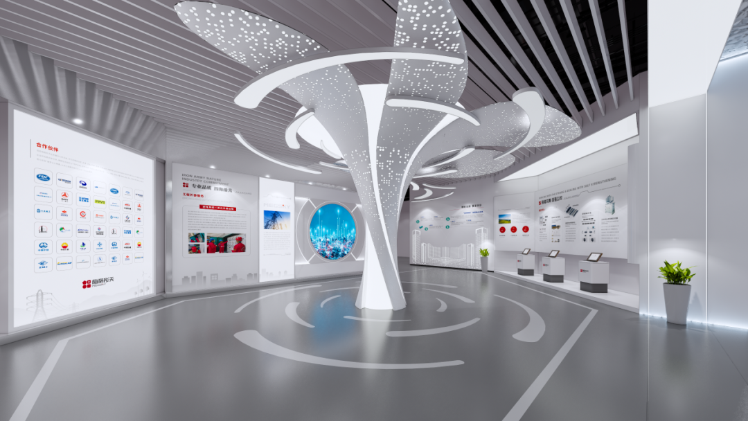 展廳設(shè)計:為企業(yè)塑造品牌形象的重要途徑插圖 圖片